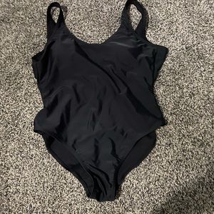 Black swimsuit,